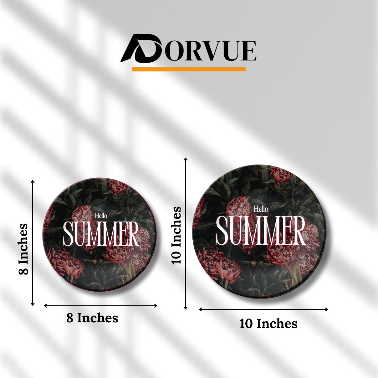 Hello Summer Decorative Wall Plate