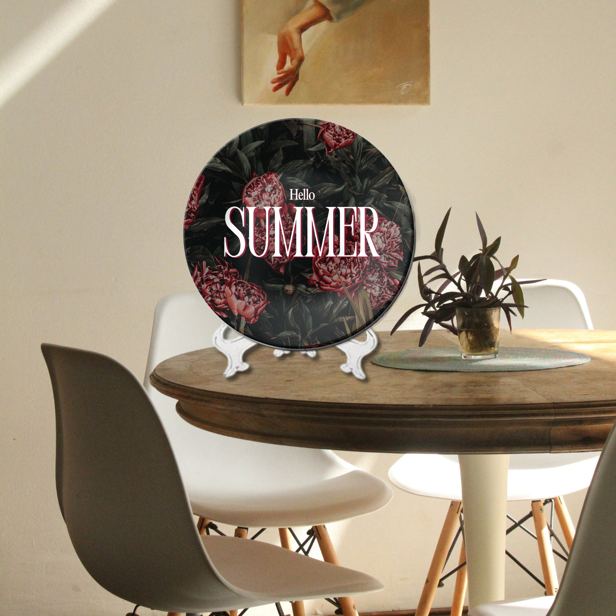 Hello Summer Decorative Wall Plate