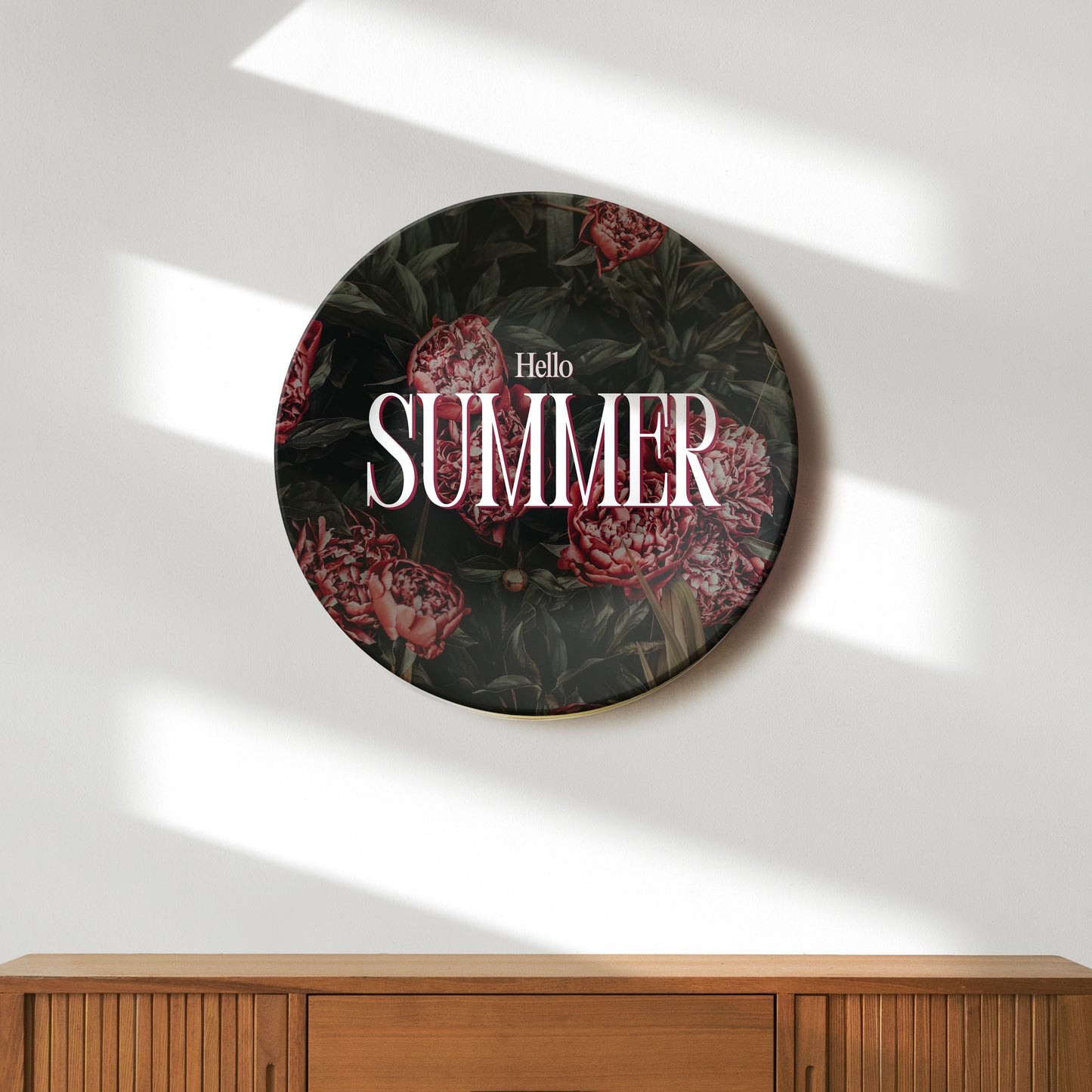 Hello Summer Decorative Wall Plate