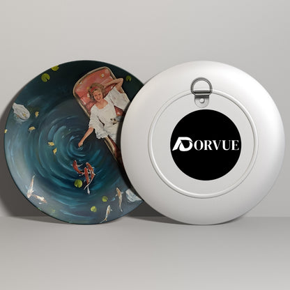 Koi Serenity Water Garden Dreams Decorative Wall Plate