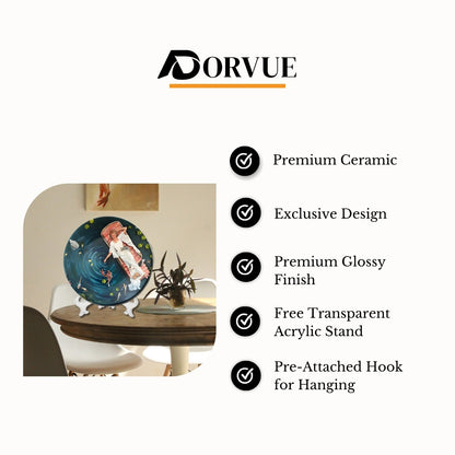 Koi Serenity Water Garden Dreams Decorative Wall Plate