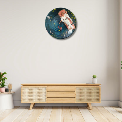 Koi Serenity Water Garden Dreams Decorative Wall Plate