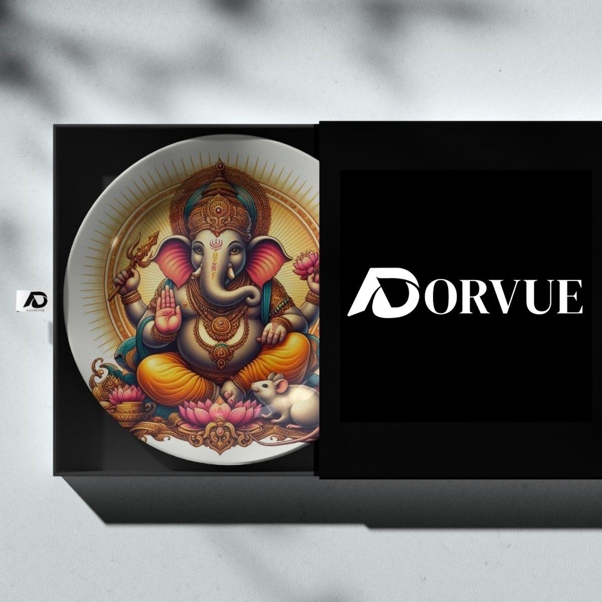 Lord Ganesha Decorative Wall Plate