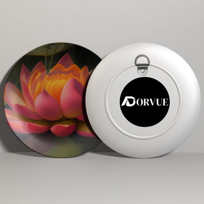 Lotus Flower in the Water Decorative Wall Plate
