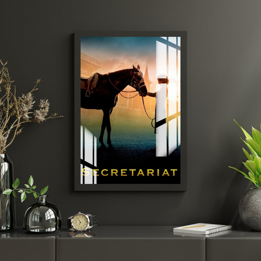 Secretariat Metal Print With or Without Frame Wall Art