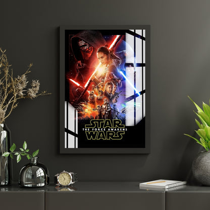 Star Wars Galactic Legends Metal Print With or Without Frame Wall Art
