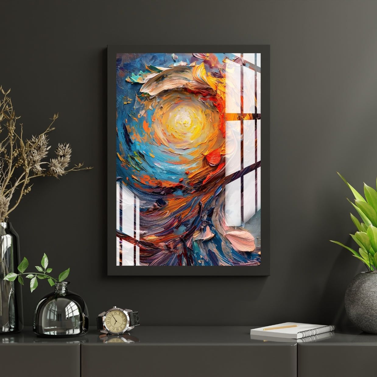 Spiral of the Sea Metal Print With or Without Frame Wall Art
