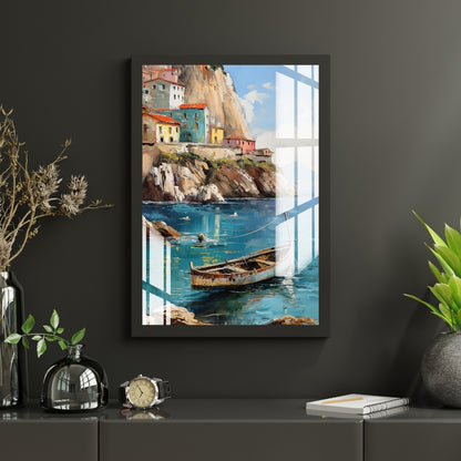 Boats of the Bay Metal Print With or Without Frame Wall Art