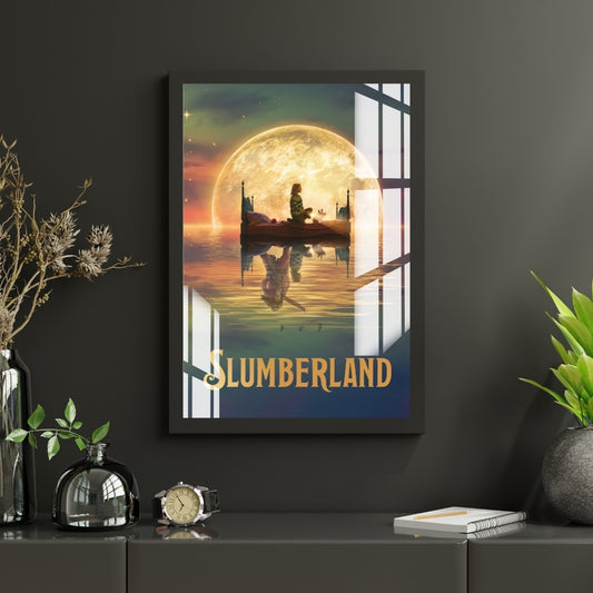 Slumberland Dreams Metal Print With or Without Frame Wall Art