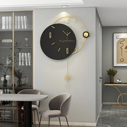 Modern Metal Wall Clock