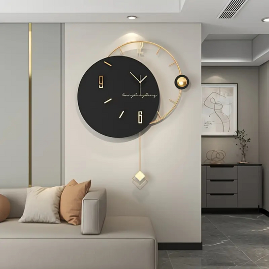 Modern Metal Wall Clock