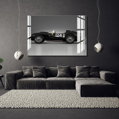 Midnight Racer Legacy Metal Print With or Without Frame Wall Art