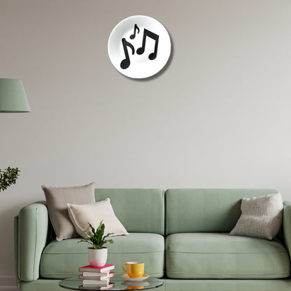 Music Note Home and Studio Decorative Wall Plate