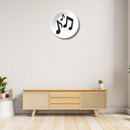 Music Note Home and Studio Decorative Wall Plate