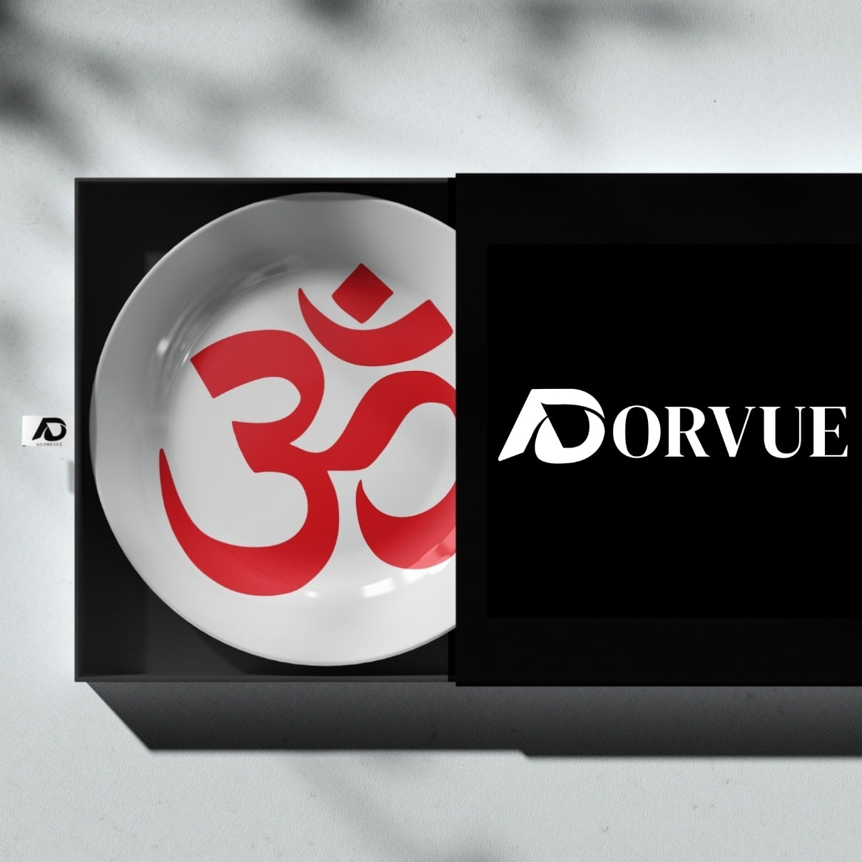 OM Wall Hanging Art Decorative Wall Plate