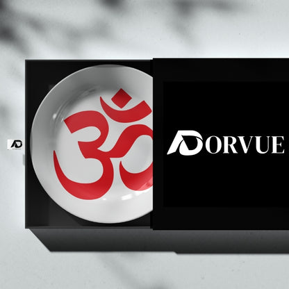 OM Wall Hanging Art Decorative Wall Plate