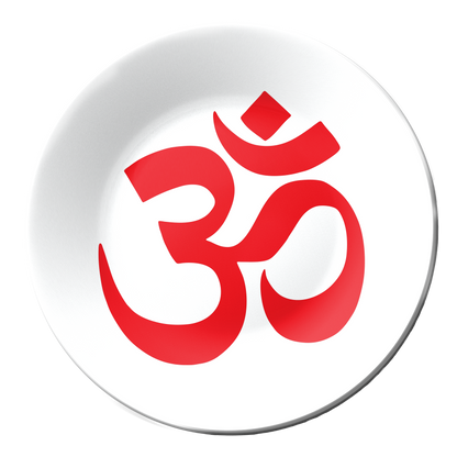 OM Wall Hanging Art Decorative Wall Plate