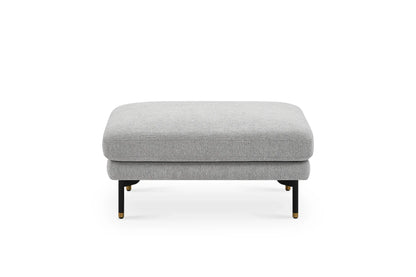 Pebble Ottoman in Dove Grey