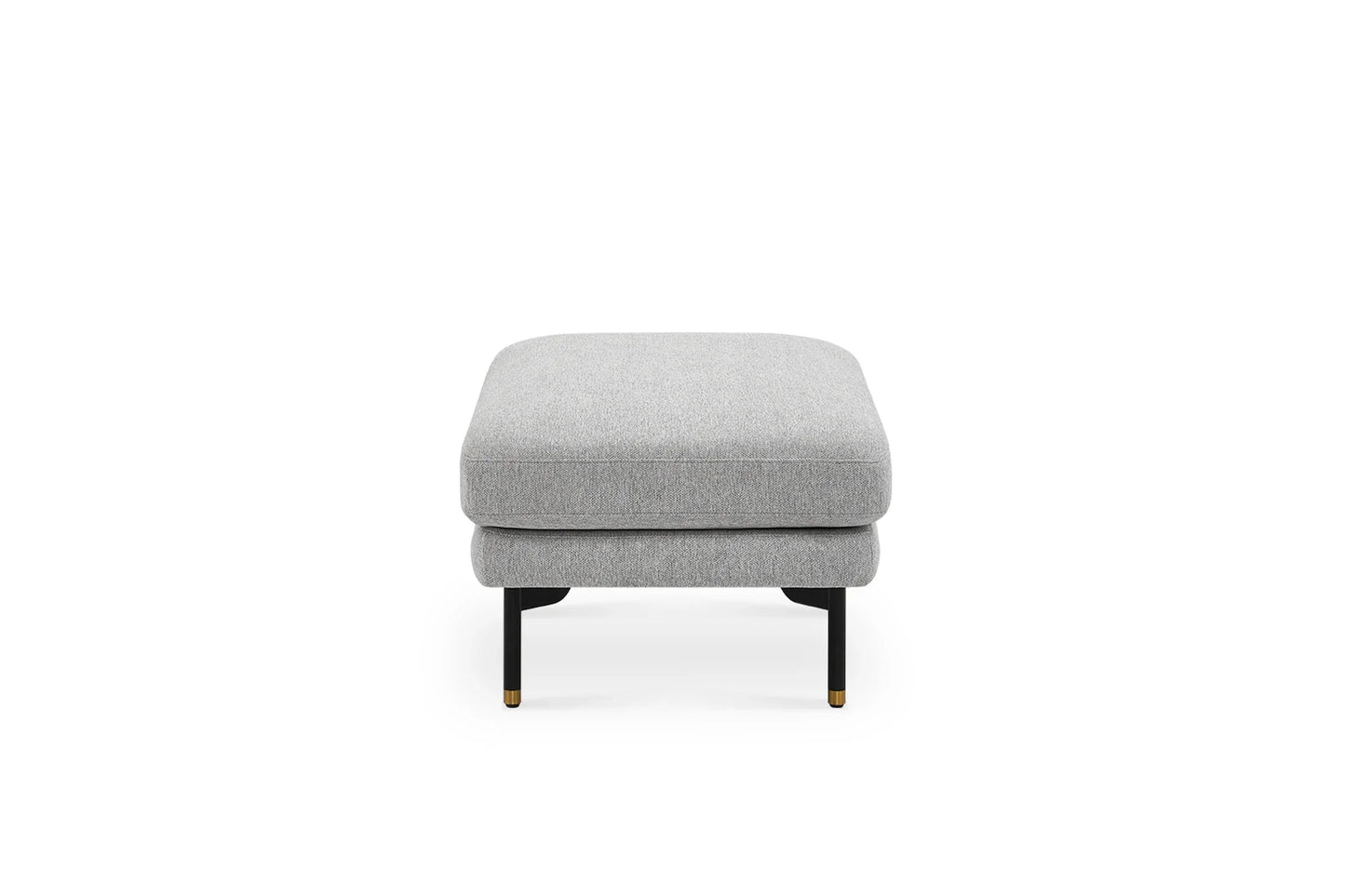 Pebble Ottoman in Dove Grey