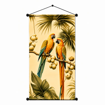 Parrot Wall Hanging Tapestry for Living Room & Bedroom