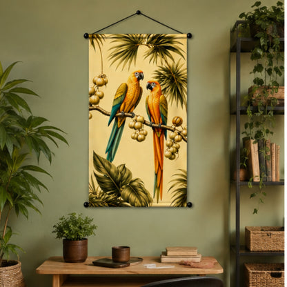 Parrot Wall Hanging Tapestry for Living Room & Bedroom