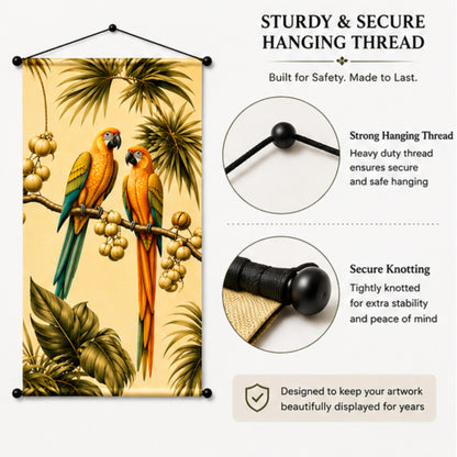 Parrot Wall Hanging Tapestry for Living Room & Bedroom