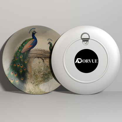 Peacock Wall Painting Decorative Wall Plate