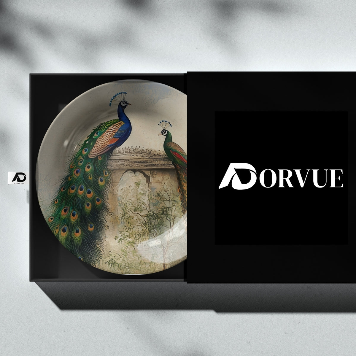 Peacock Wall Painting Decorative Wall Plate