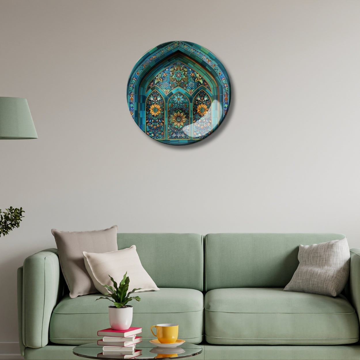 Persian Mosaic Archway Decorative Wall Plate