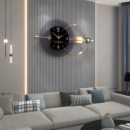 Acrylic and Metal Designer Wall Clock