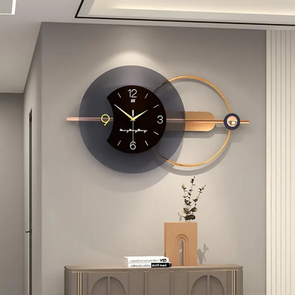 Acrylic and Metal Designer Wall Clock