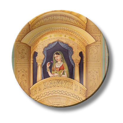 Queen in Her Wind Palace Decorative Wall Plate