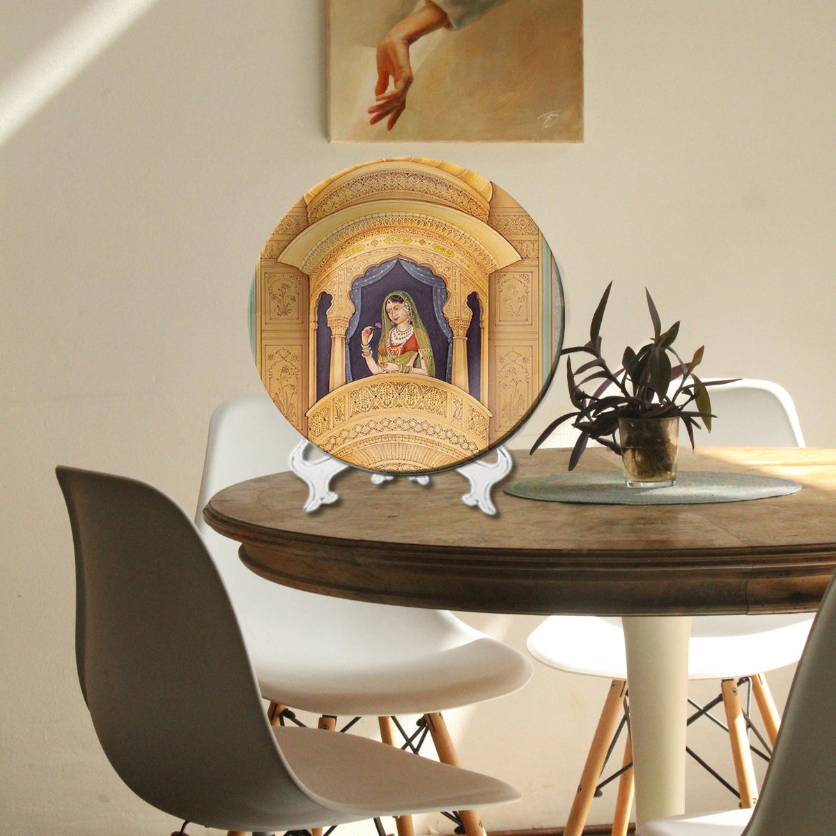 Queen in Her Wind Palace Decorative Wall Plate
