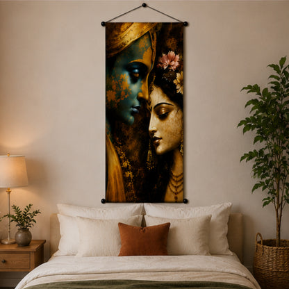 Radha Krishna Wall Hanging Tapestry