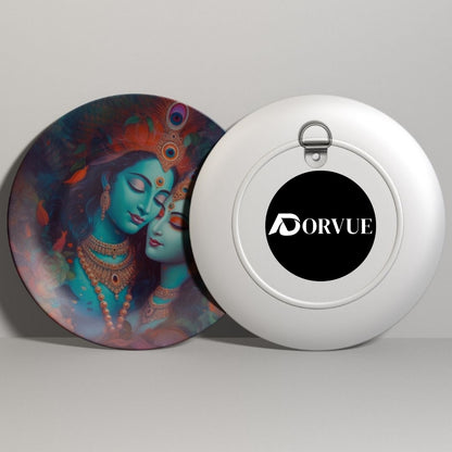 Radha Krishna in Love Decorative Wall Plate