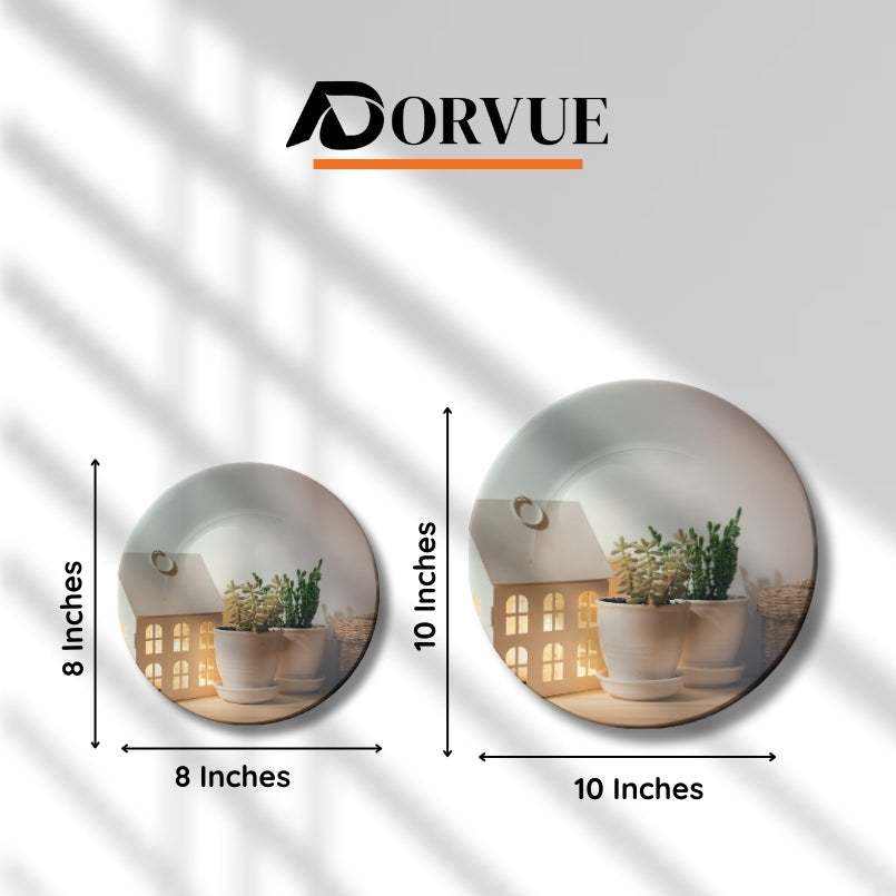 Set of 3 Boho Décor Home Decorative Wall Plates