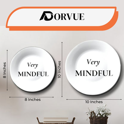 Set of 3 Chic and Quirky Quotes Wall Plates