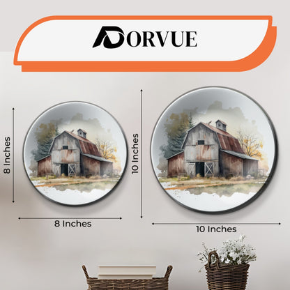 Set of 3 Country Home Decorative Wall Plates Art Home Décor