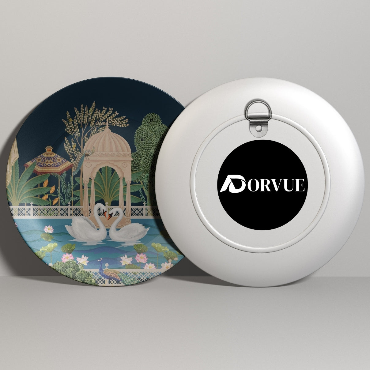Set of 3 Royal Garden Decorative Wall Plates For Home Décor