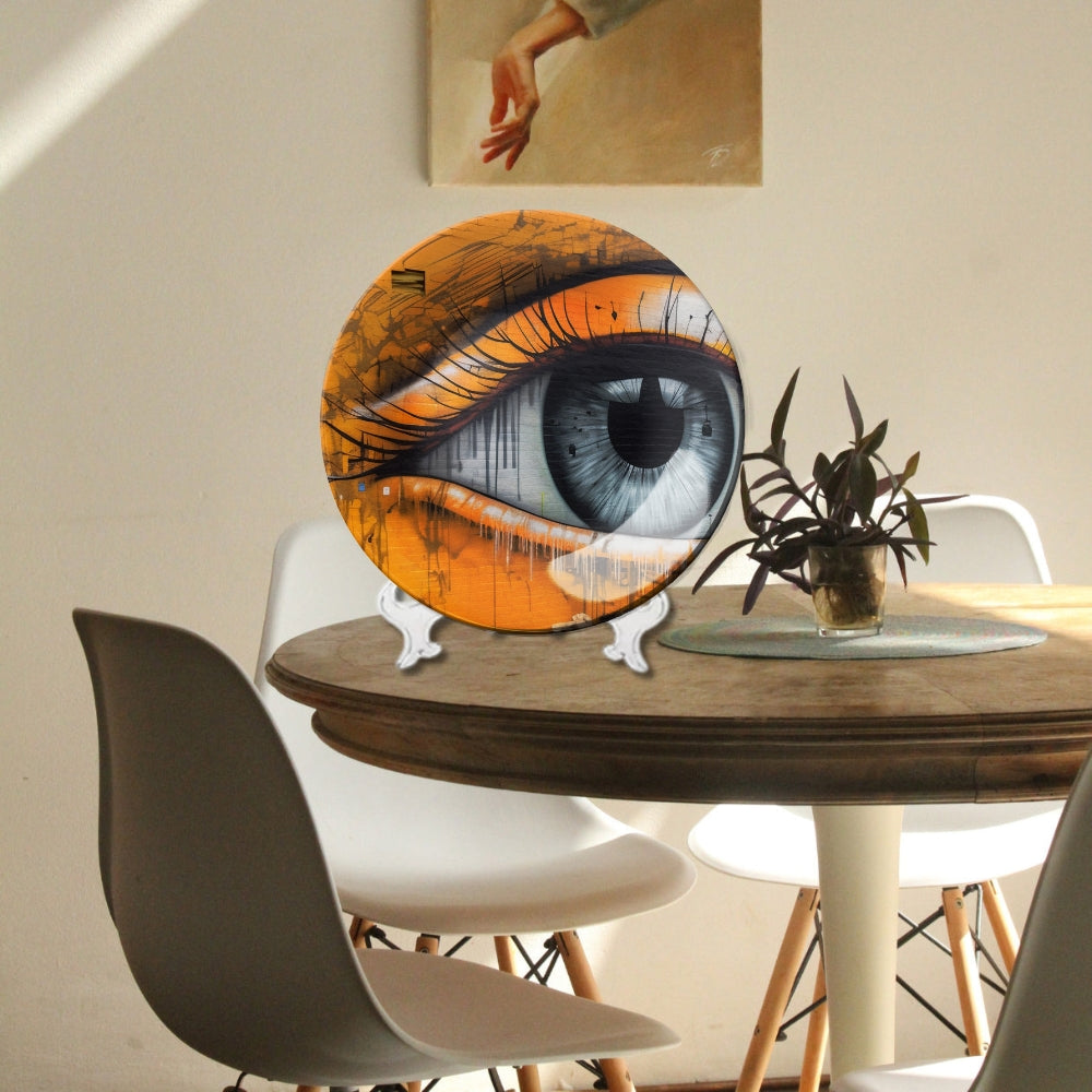 Set of 3 Street Art Stories Bold & Artistic Wall Plates