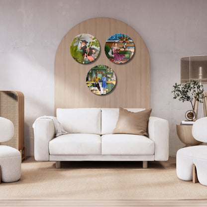 Set of 3 Tales of Her World Decorative Wall Plates