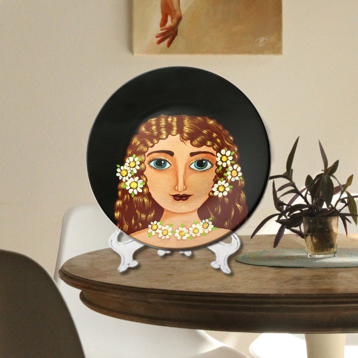 Set of 3 Whimsical Beauty Tales Decorative Wall Plates