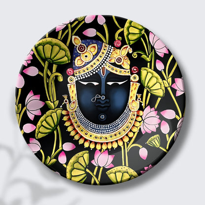 Shrinathji Wall Décor Decorative Wall Plate