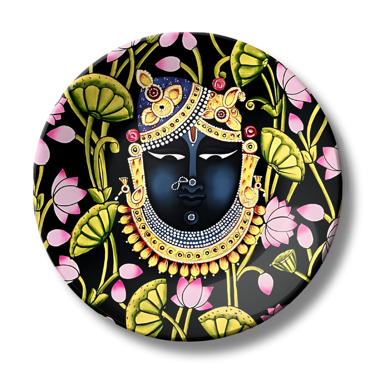 Shrinathji Wall Décor Decorative Wall Plate