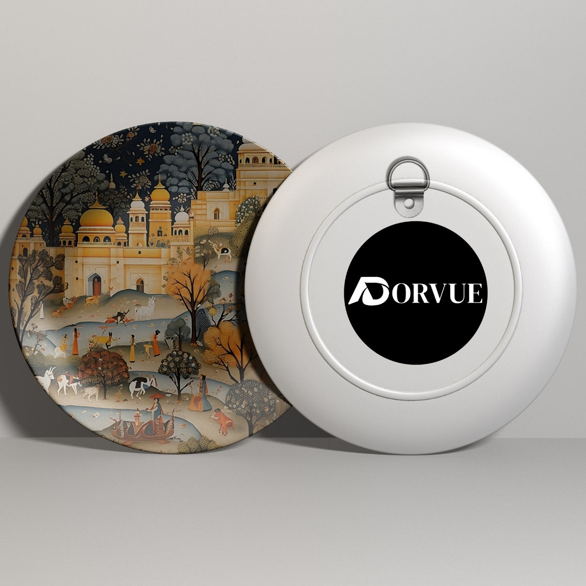 Timeless Rajputana Rajasthan Folk Landscape Home Decoration Wall Plate