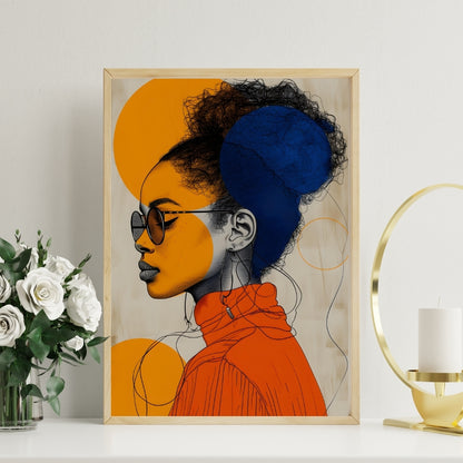 Regal Essence Canvas Painting Framed Wall Art