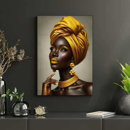 Ethereal Grace Canvas Painting Framed Wall Art