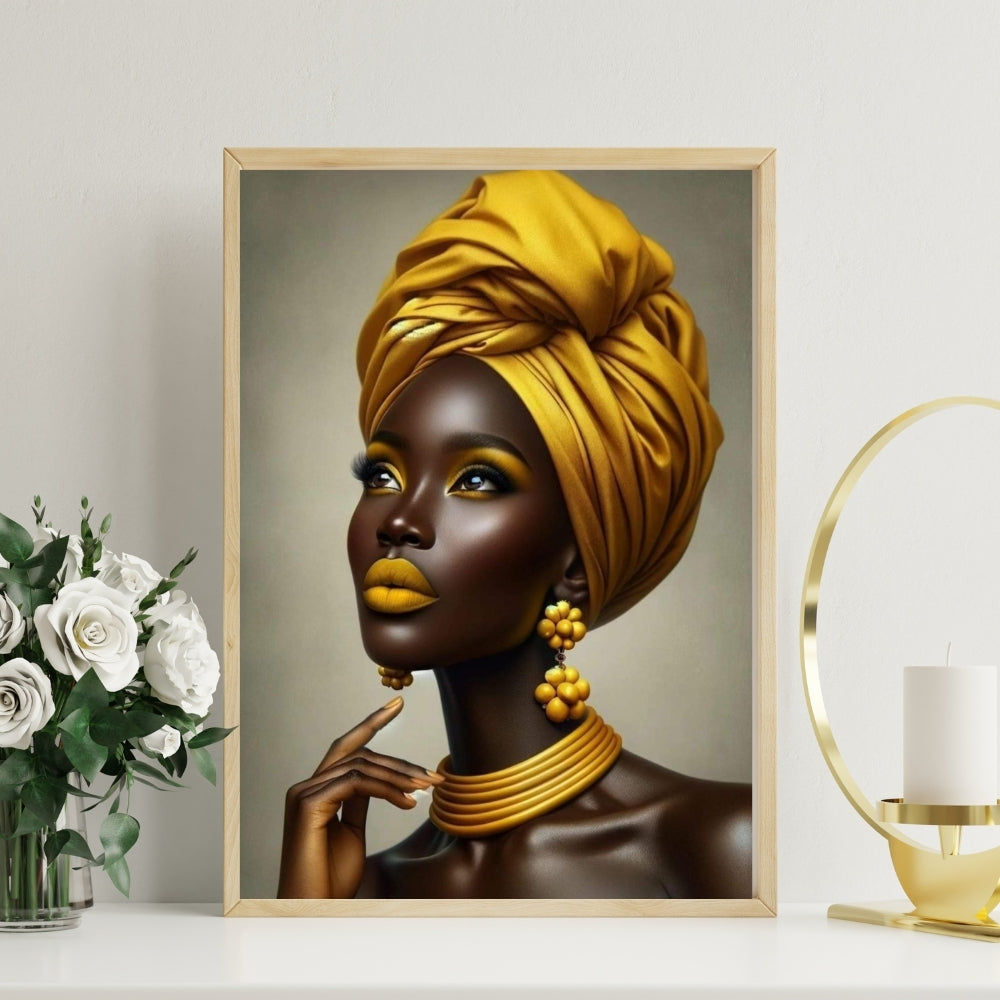 Ethereal Grace Canvas Painting Framed Wall Art