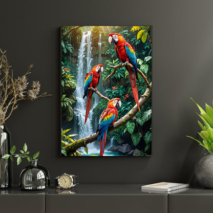 Whispers Of The Wild Canvas Painting Framed Wall Art