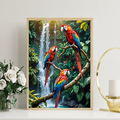 Whispers Of The Wild Canvas Painting Framed Wall Art